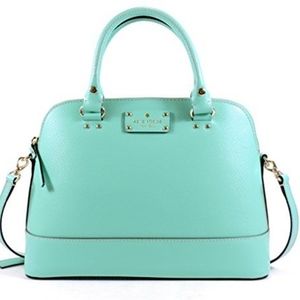 Kate Spade Rachelle Atoll Blue Satchel